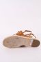 Hermès Vintage Pre-owned Leather sandals Brown Dames - Thumbnail 6