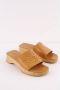 Hermès Vintage Pre-owned Leather sandals Brown Dames - Thumbnail 3