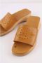 Hermès Vintage Pre-owned Leather sandals Brown Dames - Thumbnail 4