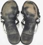 Hermès Vintage Pre-owned Leather sandals Gray Dames - Thumbnail 6