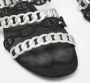 Hermès Vintage Pre-owned Leather sandals Gray Dames - Thumbnail 7