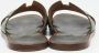 Hermès Vintage Pre-owned Leather sandals Gray Dames - Thumbnail 5