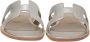 Hermès Vintage Pre-owned Leather sandals Gray Dames - Thumbnail 2
