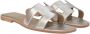 Hermès Vintage Pre-owned Leather sandals Gray Dames - Thumbnail 4