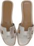 Hermès Vintage Pre-owned Leather sandals Gray Dames - Thumbnail 5