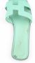 Hermès Vintage Pre-owned Leather sandals Green Dames - Thumbnail 7