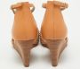 Hermès Vintage Pre-owned Leather sandals Orange Dames - Thumbnail 5