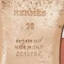 Hermès Vintage Pre-owned Leather sandals Pink Dames - Thumbnail 8