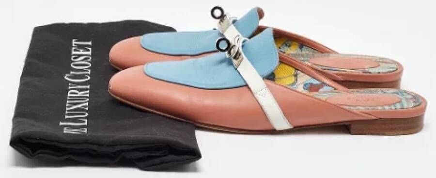 Hermès Vintage Pre-owned Leather sandals Pink Dames