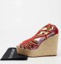 Hermès Vintage Pre-owned Leather sandals Red Dames - Thumbnail 9