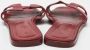 Hermès Vintage Pre-owned Leather sandals Red Dames - Thumbnail 5