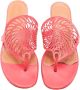 Hermès Vintage Pre-owned Leather sandals Red Dames - Thumbnail 2