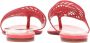 Hermès Vintage Pre-owned Leather sandals Red Dames - Thumbnail 5