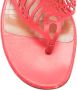 Hermès Vintage Pre-owned Leather sandals Red Dames - Thumbnail 6