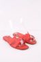 Hermès Vintage Pre-owned Leather sandals Red Dames - Thumbnail 3