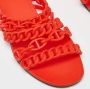 Hermès Vintage Pre-owned Rubber sandals Orange Dames - Thumbnail 7