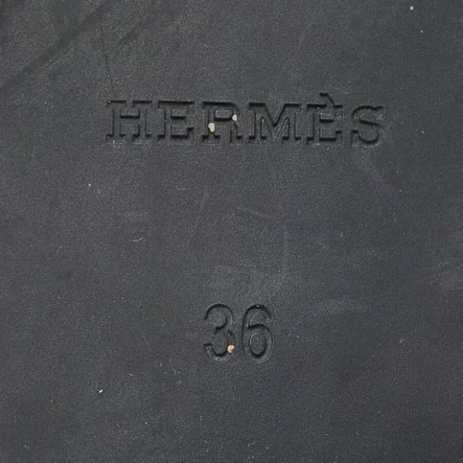 Hermès Vintage Pre-owned Rubber sandals Orange Dames