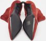 Hermès Vintage Pre-owned Suede boots Red Dames - Thumbnail 6
