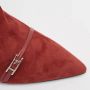 Hermès Vintage Pre-owned Suede boots Red Dames - Thumbnail 7