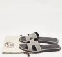 Hermès Vintage Pre-owned Suede sandals Gray Dames - Thumbnail 9