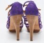 Hermès Vintage Pre-owned Suede sandals Purple Dames - Thumbnail 5