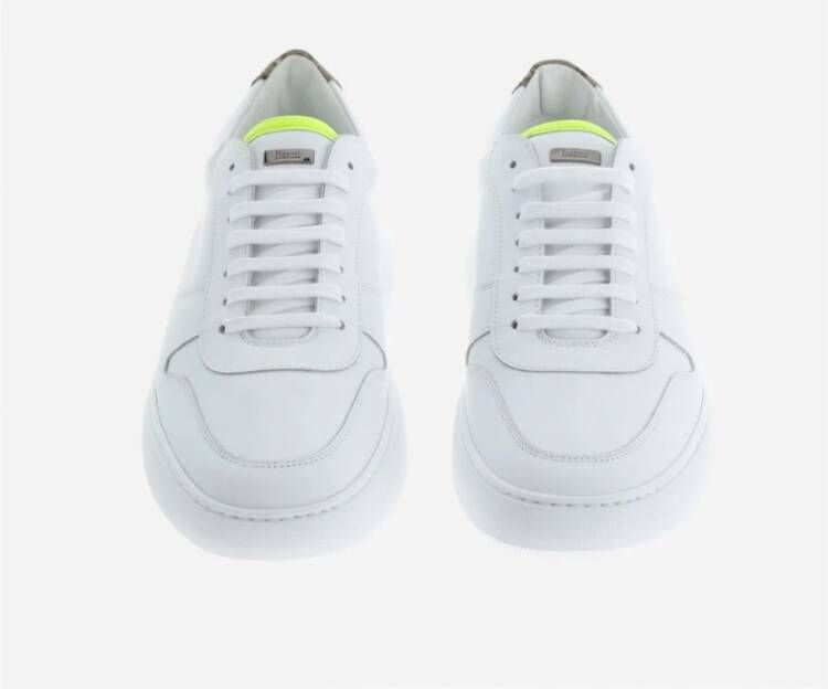 Herno Contrast Fluorescerende Sneaker Wit Heren