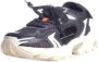 Heron Preston Zwarte Mesh Sneakers met Klittenbandsluiting Black Heren - Thumbnail 8