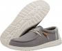 Hey Dude Ademende Baseball-geïnspireerde Wally Break Stitch Sneaker Gray Heren - Thumbnail 25