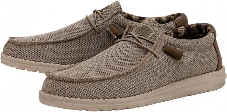 Hey Dude Beige Sneakers Wally Sox Classic Beige Heren
