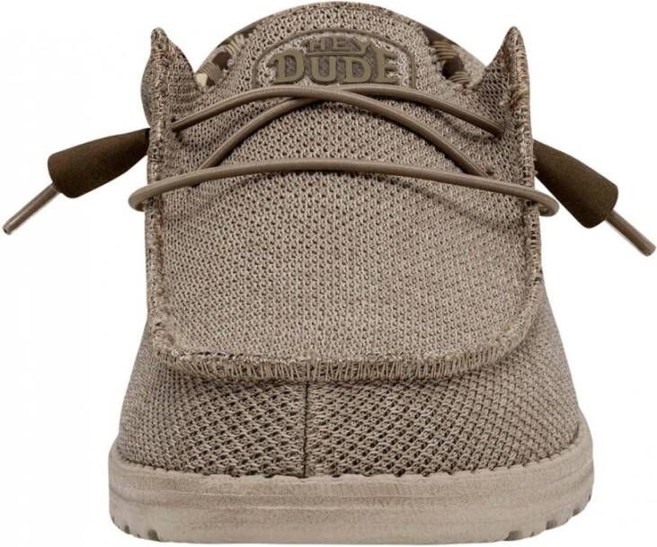 Hey Dude Beige Sneakers Wally Sox Classic Beige Heren