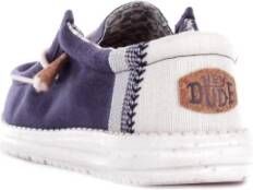 Hey Dude Blauwe Canvas Bootschoenen Blue Heren