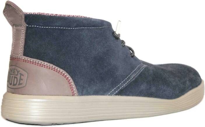 Hey Dude Blauwe Suède Loafers