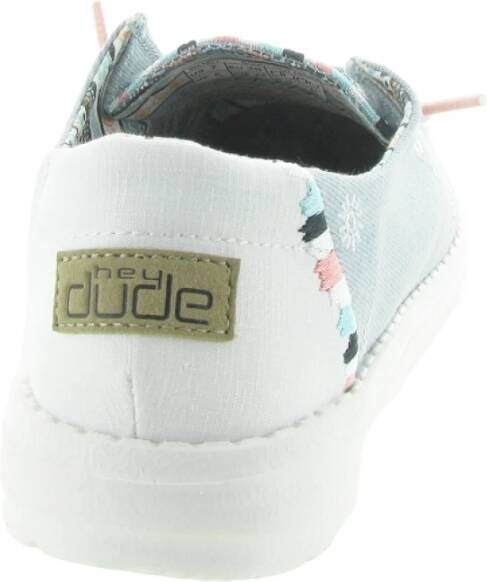 Hey Dude Boho Stijl Schoenen Blue Dames