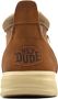 Hey Dude Bruin Leren Platte Schoenen Brown Heren - Thumbnail 3