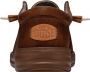 Hey Dude Donkerbruine Wally Grip Craft Leren Mocassin Brown Heren - Thumbnail 8