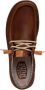 Hey Dude Donkerbruine Wally Grip Craft Leren Mocassin Brown Heren - Thumbnail 9