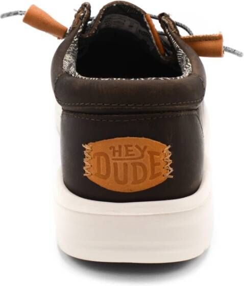 Hey Dude Bruine Sneakers voor Heren Bruin Heren