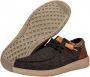 Hey Dude Bruine Wol Sneakers voor Heren Brown - Thumbnail 5