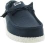 Hey Dude Canvas Schoenen Wally Natuurlijk Blue Heren - Thumbnail 7