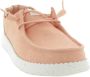 HEYDUDE Wendy Canvas Pink Dames Instappers HD40902 - Thumbnail 10