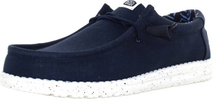 Hey Dude Casual Lage Schoenen voor Mannen Blue Heren