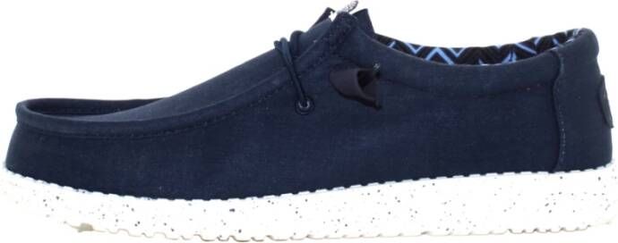 Hey Dude Casual Lage Schoenen voor Mannen Blue Heren