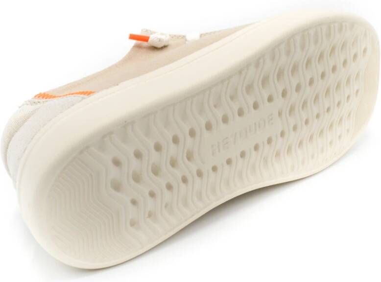 Hey Dude Chambray Rise Sneakers Beige Dames