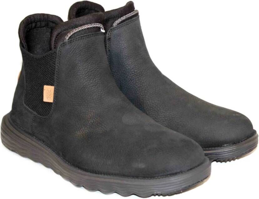 Hey Dude Chelsea Boots Black Heren