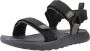 Hey Dude Collins Platte Sandalen Black Heren - Thumbnail 3