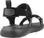 Hey Dude Collins Platte Sandalen Black Heren - Thumbnail 5