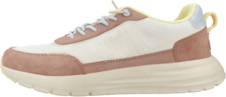 Hey Dude Colorbloc High Top Sneakers Brown Dames