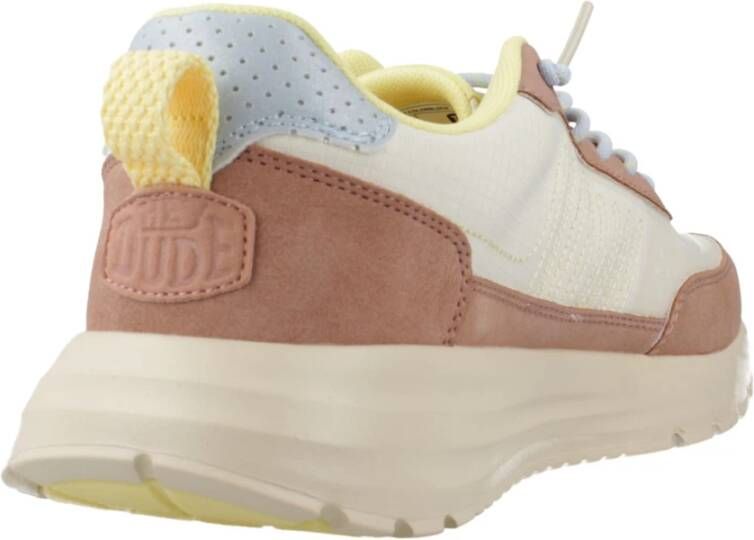 Hey Dude Colorbloc High Top Sneakers Brown Dames