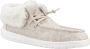Hey Dude Fold Stitch Cozy Laced Shoes Beige Dames - Thumbnail 7