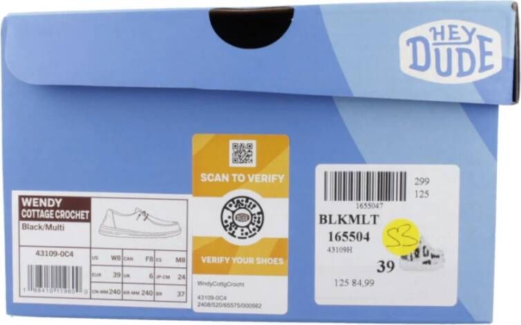 Hey Dude Gehaakte Kant Schoenen voor Vrouwen